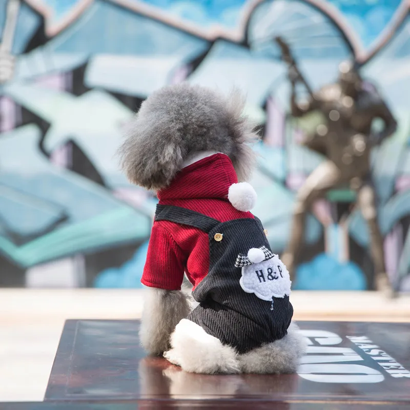 Hipidog комбинезон для маленьких собак Осенний комбинезон для собак