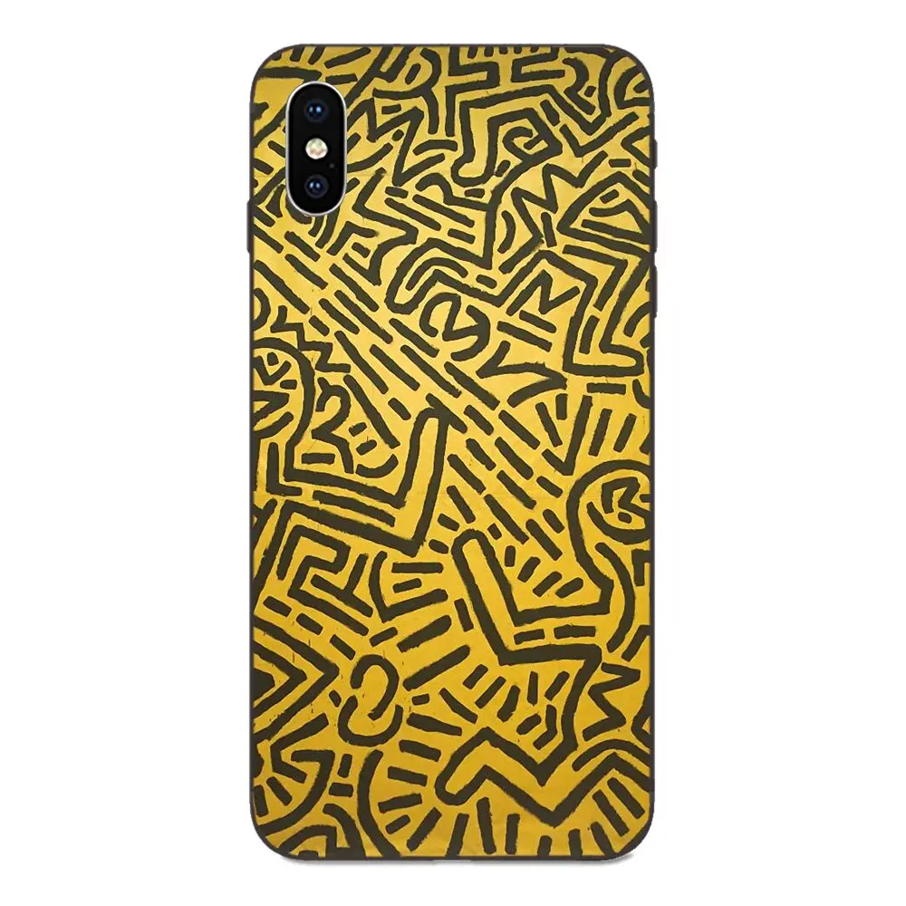 2019 Забавный Кит Харинг работает для Galaxy C5 C7 J1 J2 J3 J330 J5 J6 J7 J730 M20 M30 Ace Core Max Мини Plus Prime