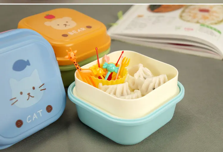 Популярный мультяшный японский Ланч бокс для детей|Коробки обеда| |