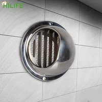 exhaust grille cover outlet ducting ventilation waterproof 304 stainless steel heating cooling vents cap wall ceiling air vent