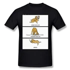 Модная футболка Rengoku с собакой для йоги, дизайнерская футболка для французского бульдога, йоги, забавные спортивные хлопковые футболки с животными, Мужская футболка, футболки, уличная одежда