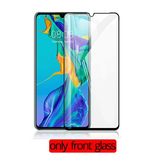 100D защитное стекло на hawei p30 pro стеклянная световая камера Защитная линза пленка для huawei p 30 lite pro защитные очки p30lite - Цвет: Only Front Glass
