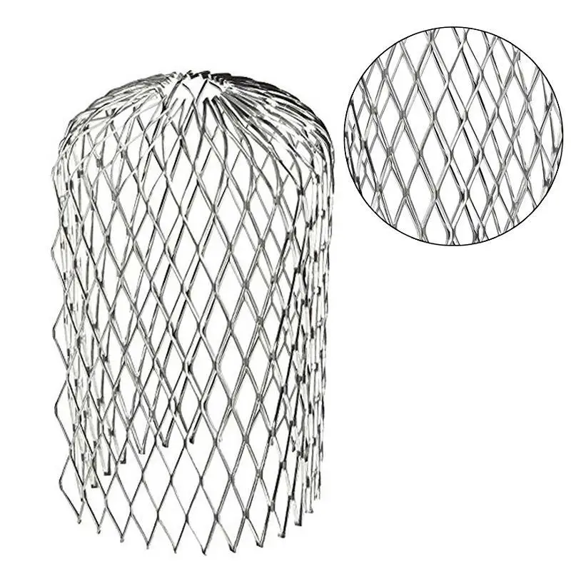 

1Pcs Gutter Guard Downspouts Filter Strainer Preventing Leaf Debris Branches Roof Moss From Clogging The Pipes