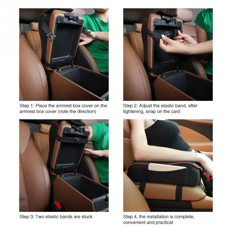 Подлокотник из пены памяти универсальный автомобильный подлокотник