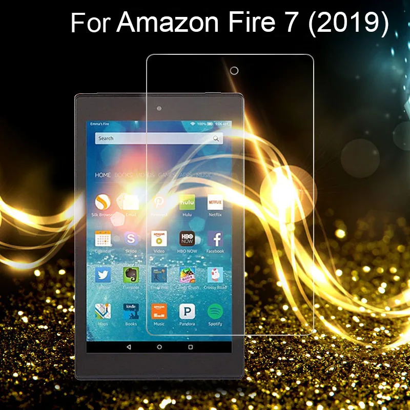 Защитная пленка для экрана из закаленного стекла Amazon Fire 7 2015 2017 2019