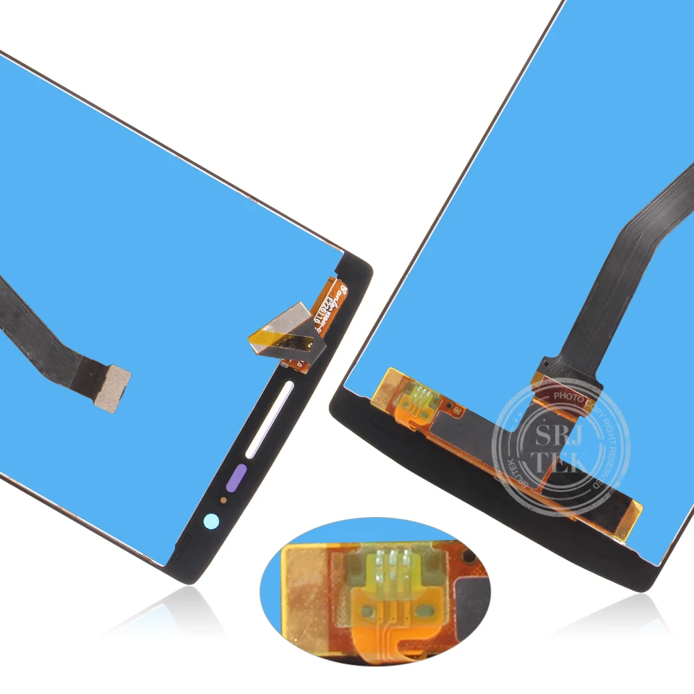 Srjtek для Oneplus one ЖК дисплей Матрица + сенсорный экран дигитайзер полная сборка с