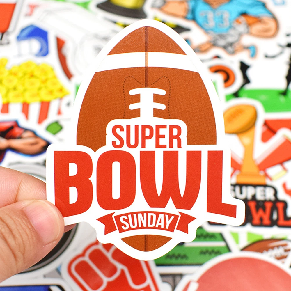 50 шт регби спорт виниловые на