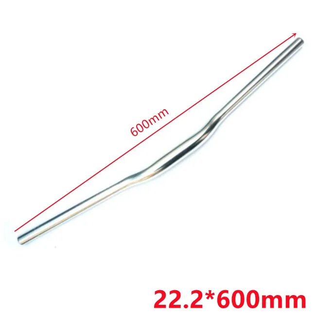 

MTB Handlebar Folding Bike Silver Aluminum Alloy Handlebar 22.2*560MM Mountain Bike Riser Bar No Corrosive Cycling Accessories