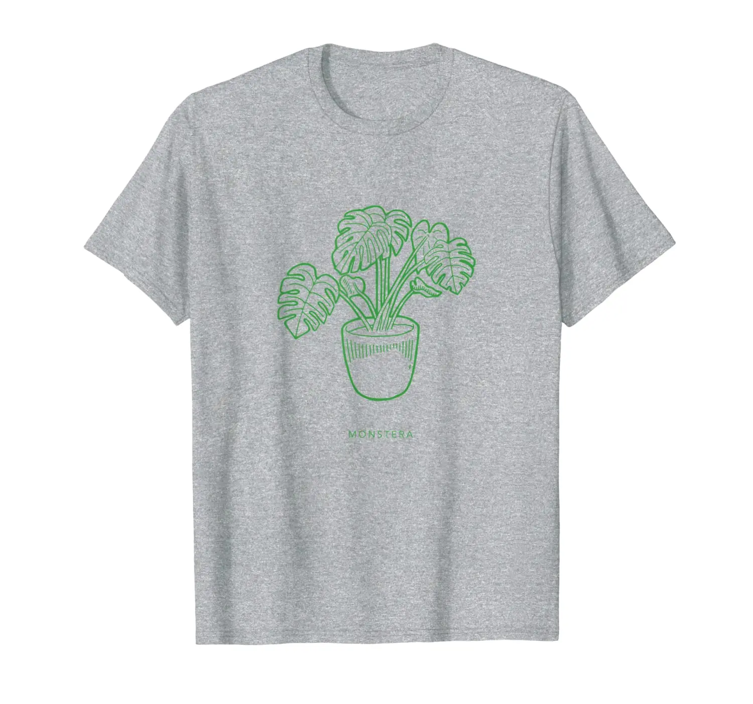 

Monstera Deliciosa Swiss Cheese Plants Green Leaves Soil T-Shirt