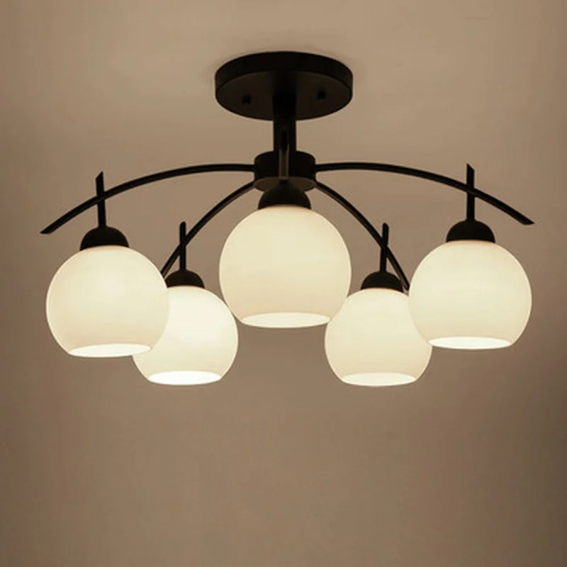 Скандинавская светодиодный ная люстра с минималистским блеском современная