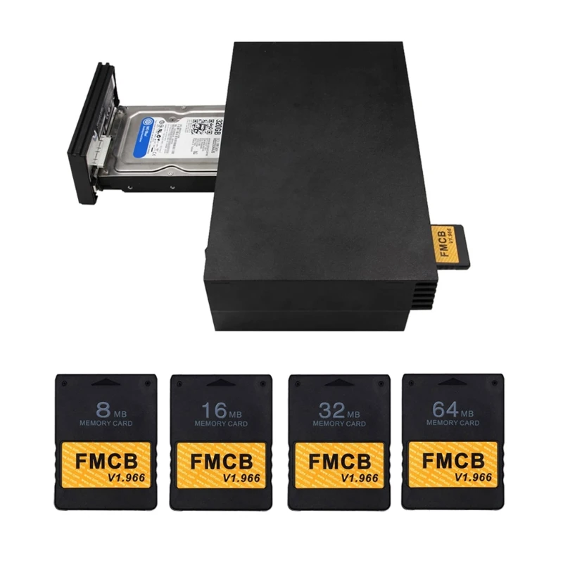 

Free McBoot v1.966 8MB / 16MB / 32MB / 64MB Memory Card for PS2 FMCB version 1.966