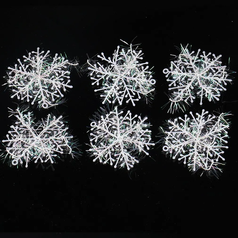 

Подвески для рождественской елки, настенные украшения, рождественские снежинки, подвесные украшения для дома, подарок для детей, украшение ...