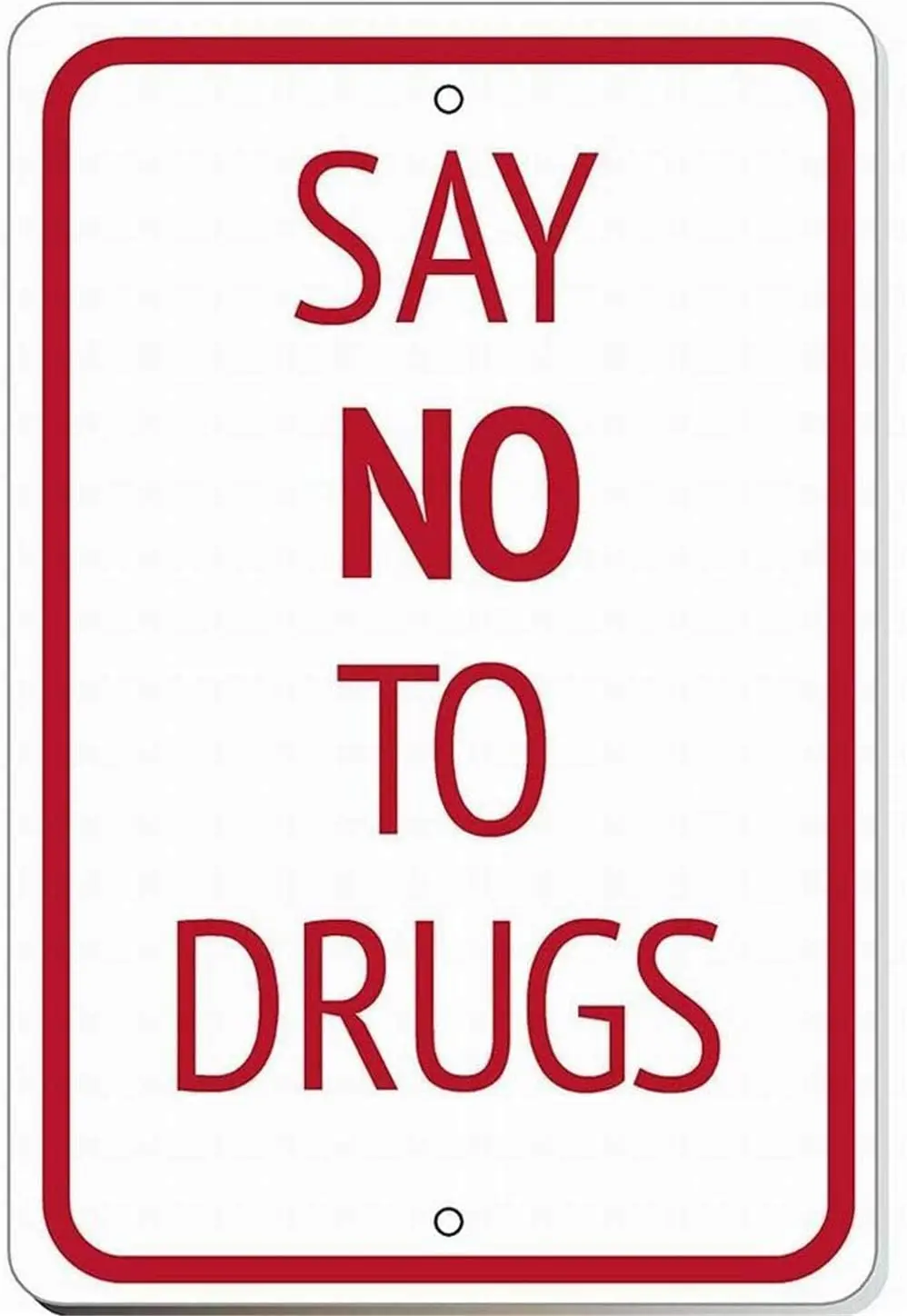 

Надпись «No to Drug» в стиле ретро, Оловянная вывеска, алюминиевый винтажный постер, табличка для магазина, бара, домашний декор для стен 8X12 дюйм...