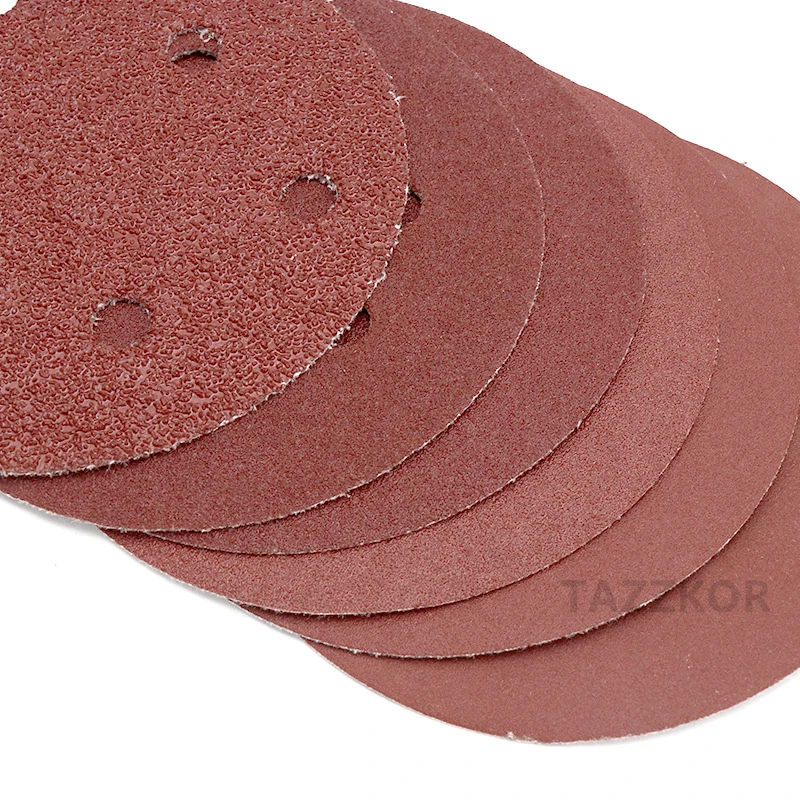 

Abrasive Self Adhesive Sanding Disc Grit P40-2000 Polishing Sandpaper for Metal Wood Sander Power Tools Accessor 5Inch 10pcs