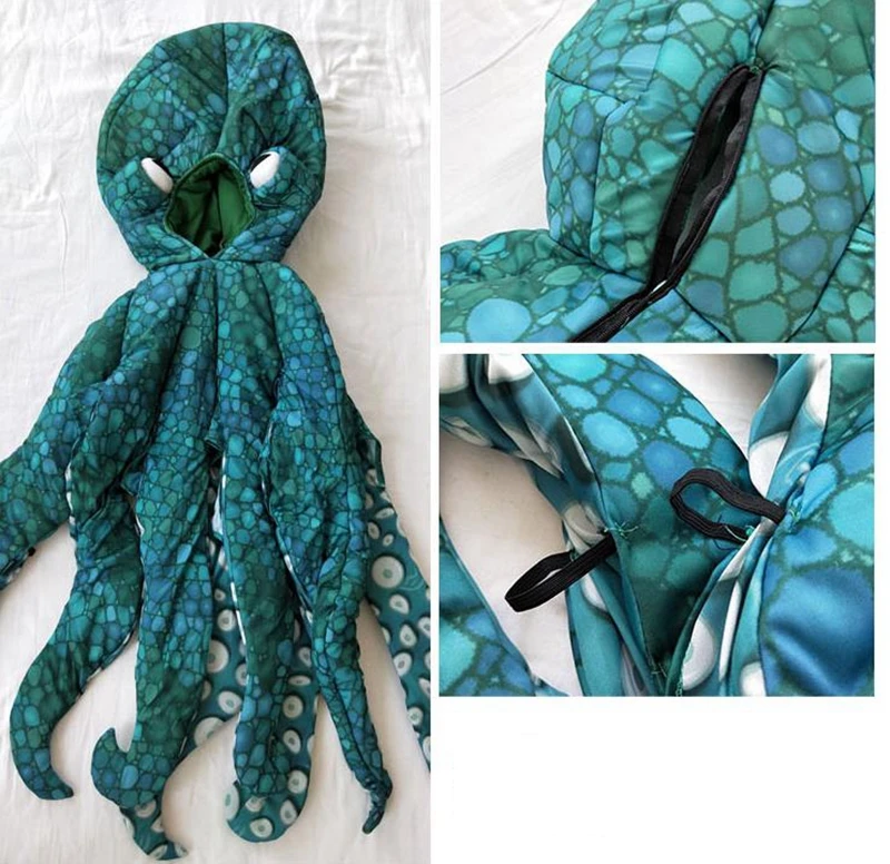 Костюм для косплея ирека взрослых и детей морские животные глубоководный