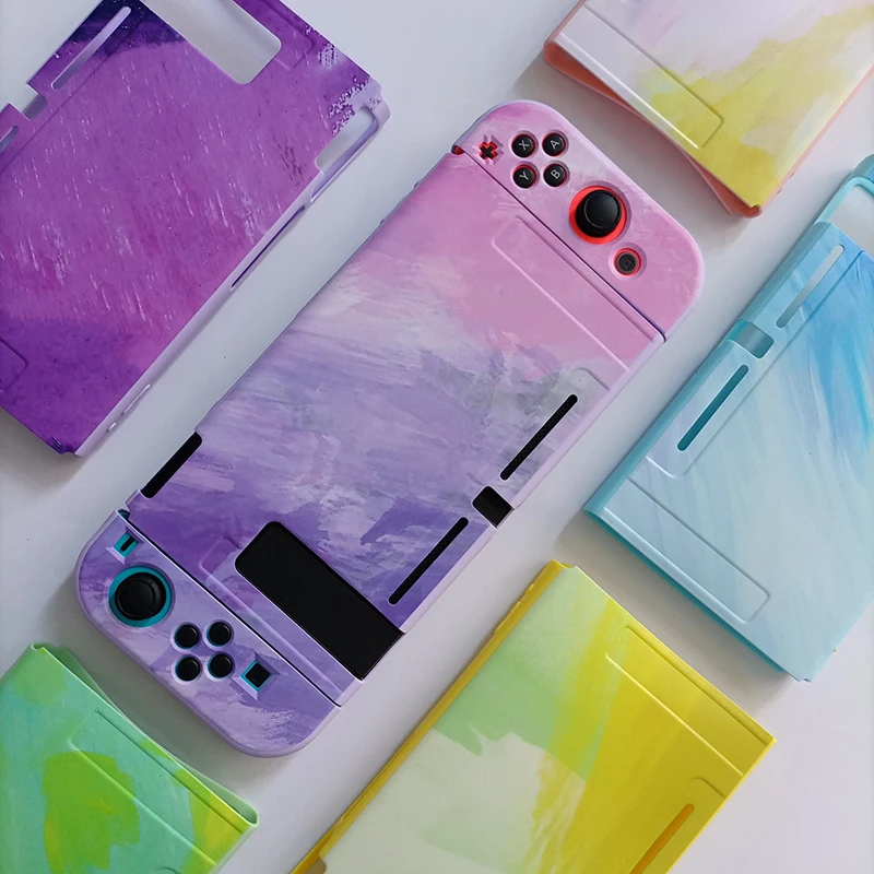 

Soft TPU Grip Protection Cover For Nintend Switch NS Case Shell Console Controller Accessories Ultra Thin Anti-Scratch Case