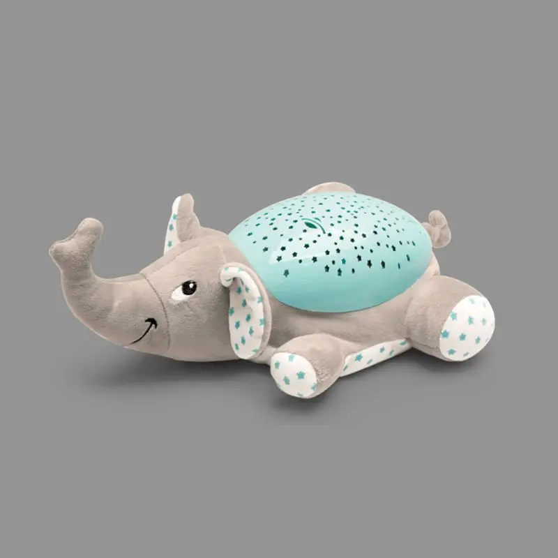 Мультяшная плюшевая кукла Потолочная Звездная Ночная лампа проектор