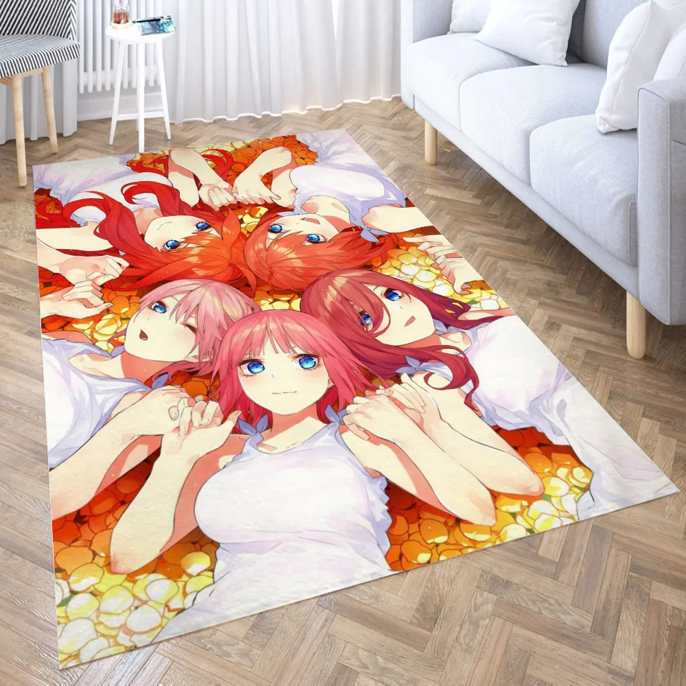 

Коврик gotouпучок no Hanayome для гостиной 3D, мебель для зала, напольный коврик для ванной, Аниме Коврик для зоны подростков, декор для спальни