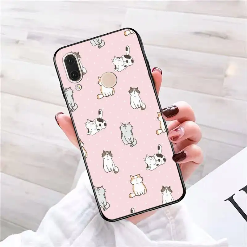 Babaite Cute cat Customer High Quality Phone Case Phone Case For Redmi note 8 8Pro 8T 6pro Redmi 8 7A 6A Xiaomi mi 8 9