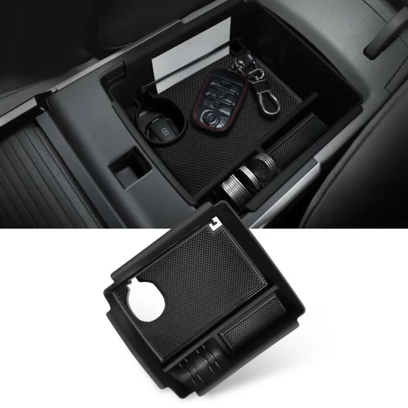 

Car Console Storage Organizer Tray Box Armrest Box For 2019 Kia Niro EV Storage Box High Quality