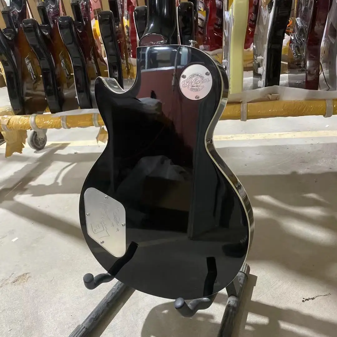 Ace Frehley Custom Electric Guitar Humbucker Pickups красное дерево гриф Body Высокое качество Бесплатная