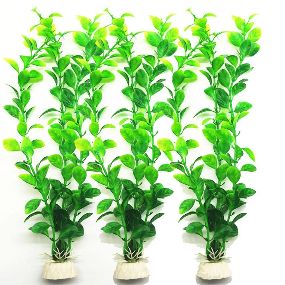 Пластиковые искусственные растения украшение для аквариума искусственное