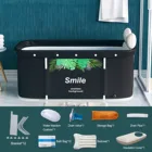 Портативная Складная Ванна в комплекте, Складная Ванна для замачивания, ванна для взрослых, бочка для ванны, красота, спа, бытовая большая ванна на все тело