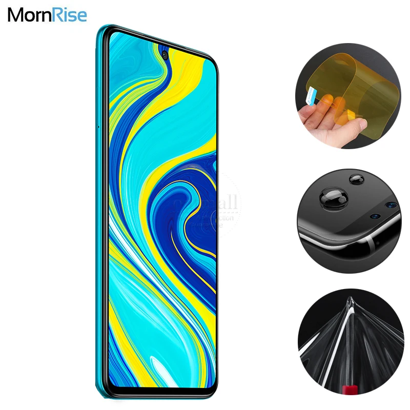 5 шт полное покрытие гидрогель нано пленка для Xiaomi Redmi Note 9S / 9 Pro 9A 9C ТПУ Мягкий