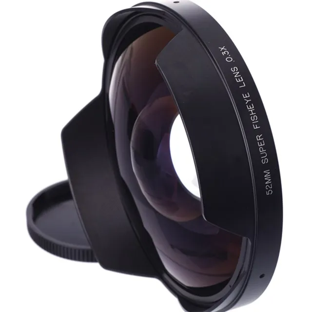 Объектив рыбий глаз 0 3x 52 мм объектив видеокамеры глаз|Объективы для