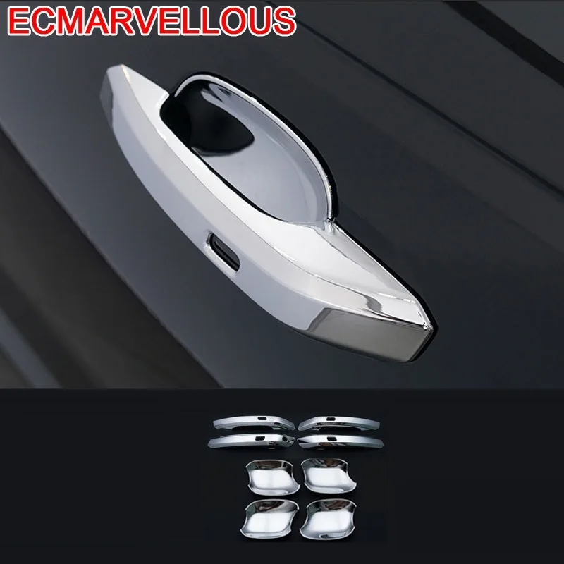 

Body Wing Mirror Door Handle Automobile Chromium Modified Car Styling Protecter Covers Modification 18 19 FOR Audi Q5L
