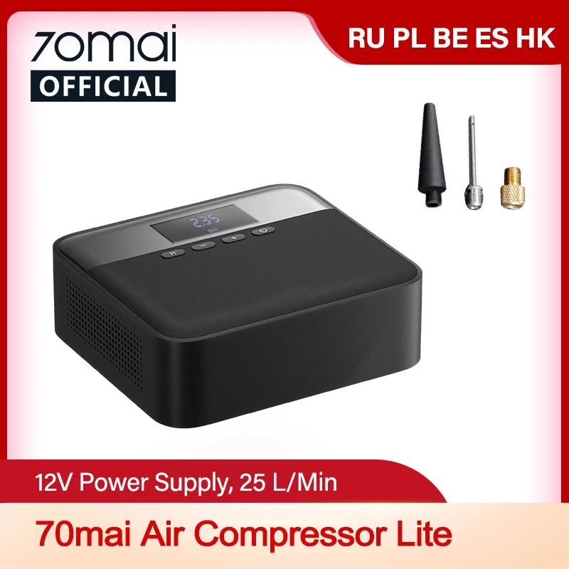 aliexpress - 70mai Car Air Compressor Lite 70mai Protable Electric Car Air Pump Mini compressor Tire Inflator Auto Tyre Pumb 12V Data