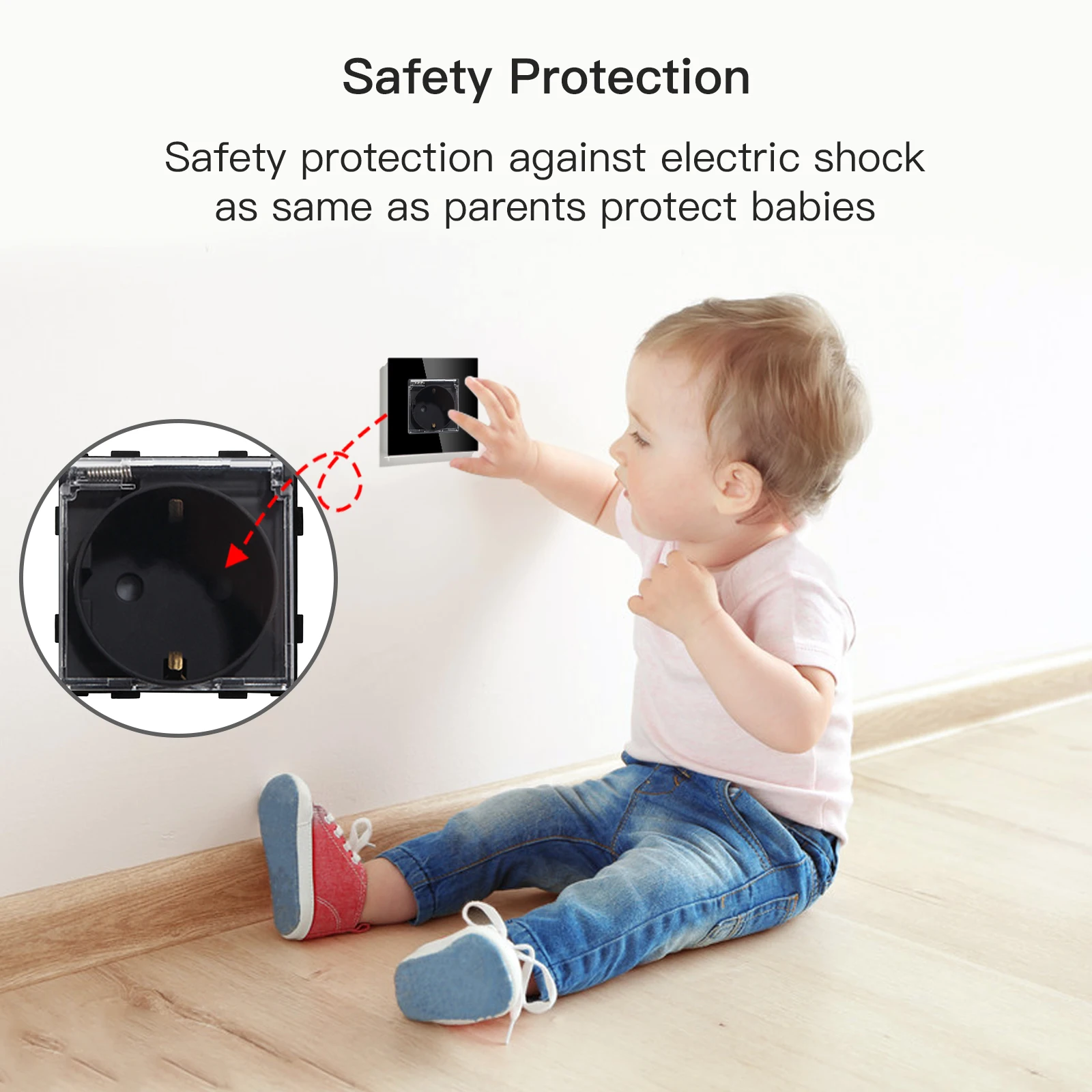 Евророзетка настенная водонепроницаемая 16 А с тройной крышкой | Строительство и