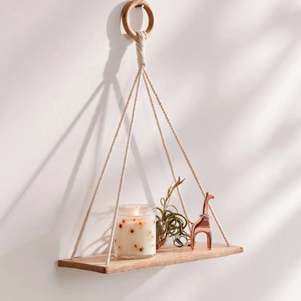 

1 Set of Wall-Mounted Shelf Wall Storage Rack Books Storage Rack Hanging Holder Home Decor Rack for Sundries Room