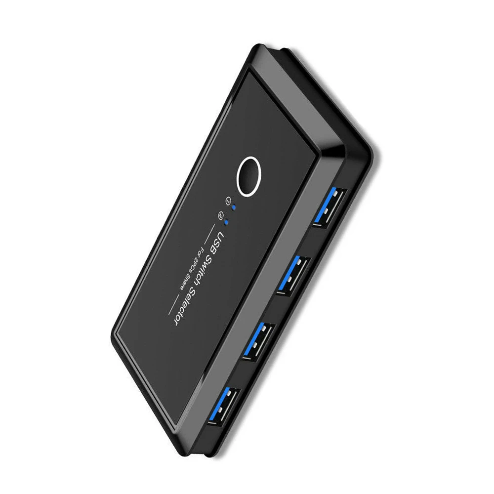 USB-разветвитель коммутатор USB 3 0 2 порта для совместного использования 4