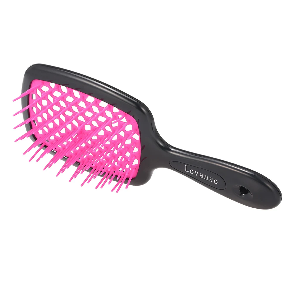 2020 расческа для волос щетка Антистатическая массажа выпрямления Женская |
