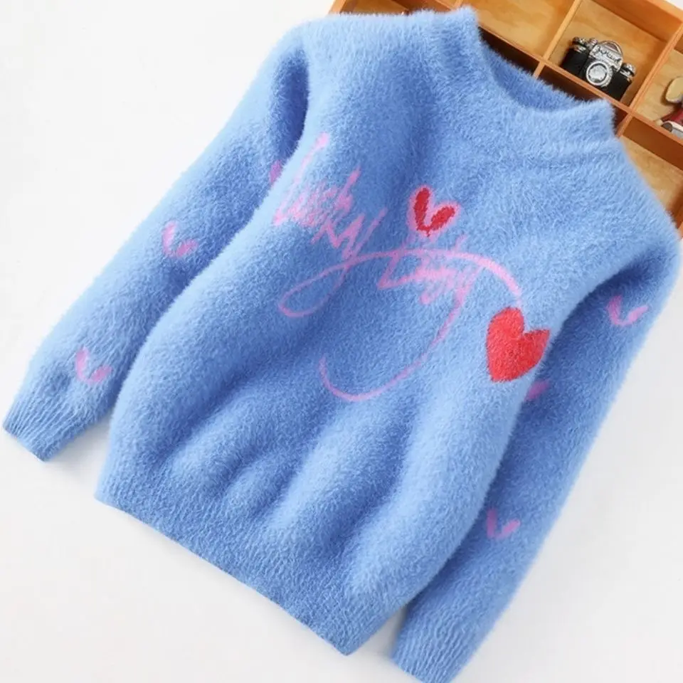 Детский трикотажный пуловер с длинным рукавом на Возраст 3-12 лет | Мать и ребенок