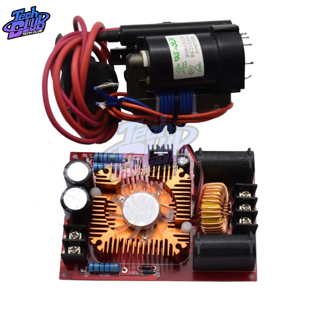 Высоковольтный модуль привода постоянного тока 12 30 в ZVS катушка Tesla Flyback драйвер 15