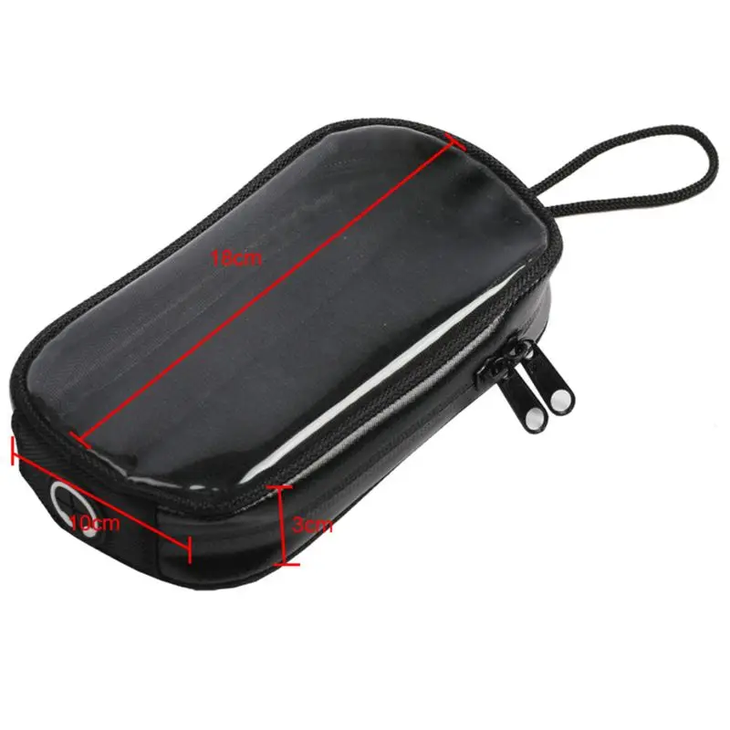 Universal Black Motorcycle Bags Magnetic Gas Tank Clear For Cell Phone Case for motorcycle Holder Mount Good Holding Power