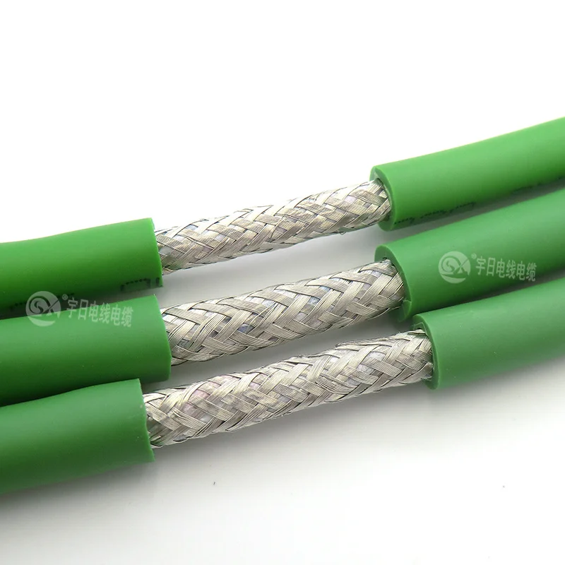 Кабель передачи данных Drag Chain 10 ядер мм² 24awg сверхгибкая экранированная витая