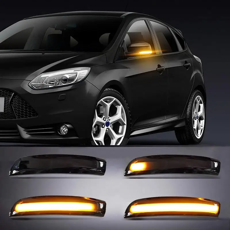 

AOZBZ Waterproof Safer Durable 12V Turn Signal Indicator Car LED Dynamic Rearview Mirror Light High Brightness Low Power