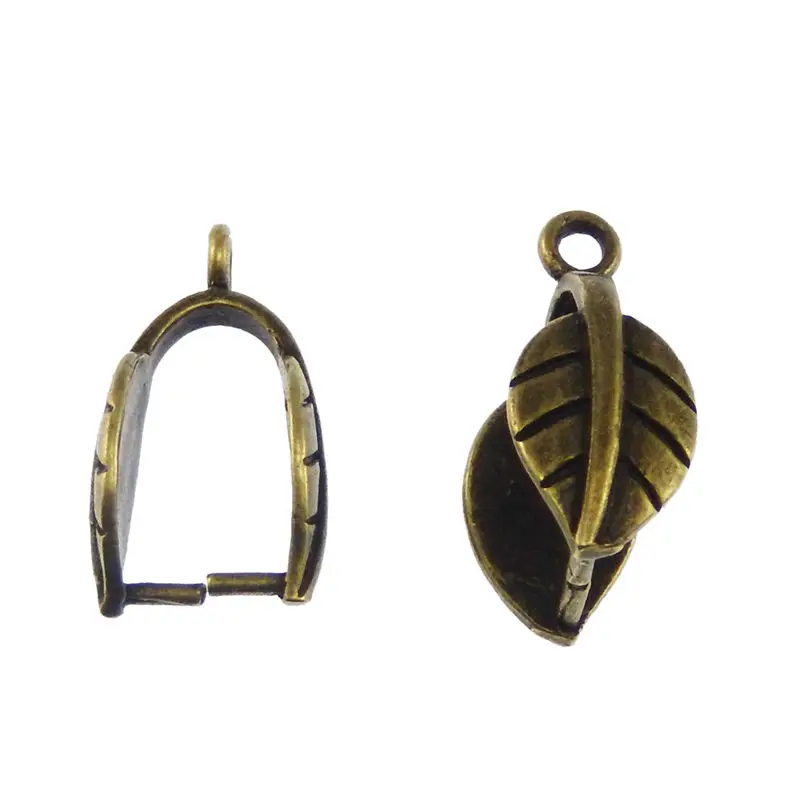 Застежка-зажим для ювелирных изделий медная подвеска-Бейл 12 шт. | Украшения и