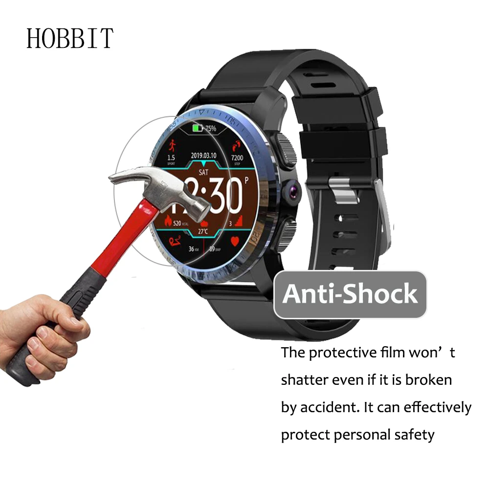3 шт. нано Взрывозащищенная пленка для KOSPET Optimus Pro 1 39 дюйма Смарт-часы защита