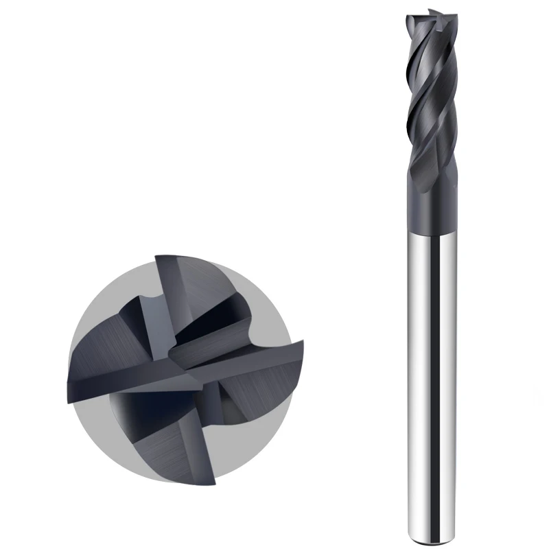 CRONAMETAL 4 flutes Carbide End Mill CNC Milling Cutter Special For stainless steel |