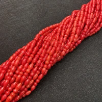 5x11mm red artificial coral bead gourd shape coral loose spacer beads for jewelry making diy necklace bracelet earring bulk item
