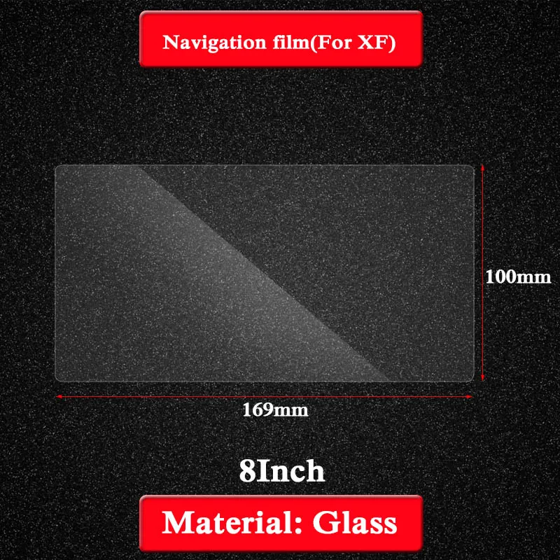 Car Styling Dashboard GPS Navigation Screen Glass Protective Film Sticker For Jaguar XF X260 2016-Present Control of LCD | Автомобили и
