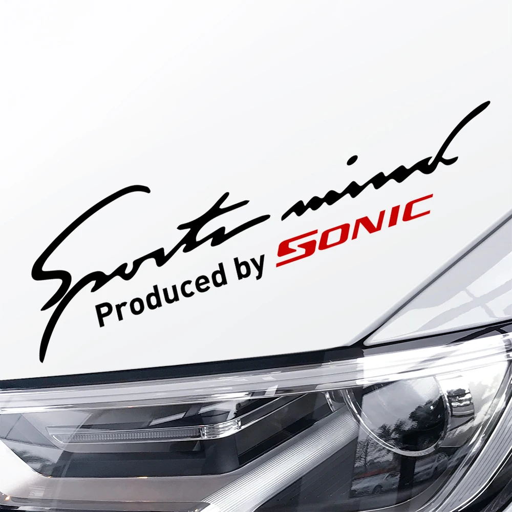 Автомобильные декоративные наклейки для Chevrolet SONIC зубная щётка гоночный