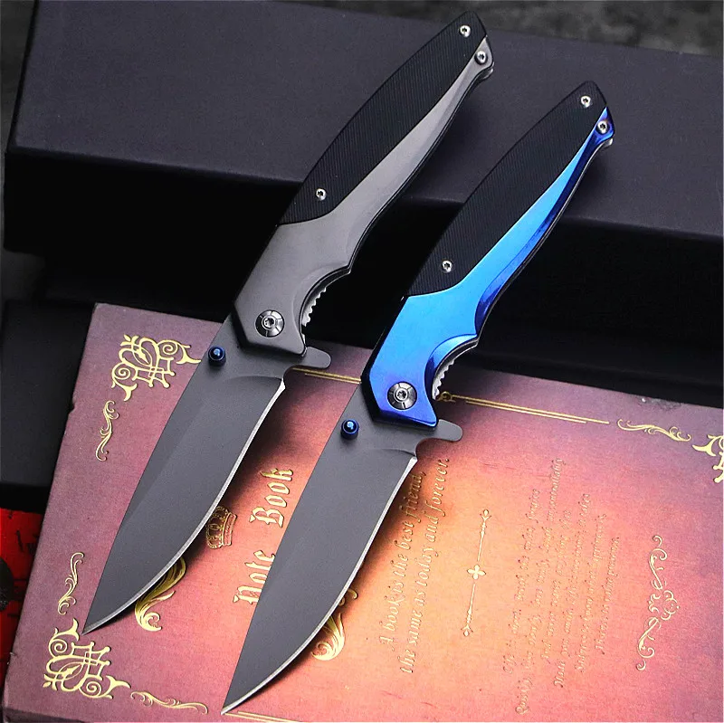 Тактический нож 9CR18, складной карманный нож из дамасской стали с деревянной рукояткой, для повседневного использования, путешествий