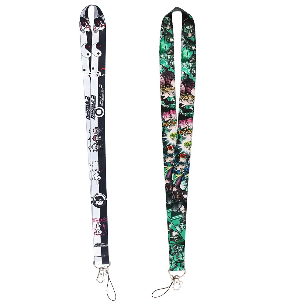 

JF0185 Anime Bear Lanyard Neck Strap for Key ID Card Cellphone Straps Badge Holder DIY Hanging Rope Cosplay Accessories