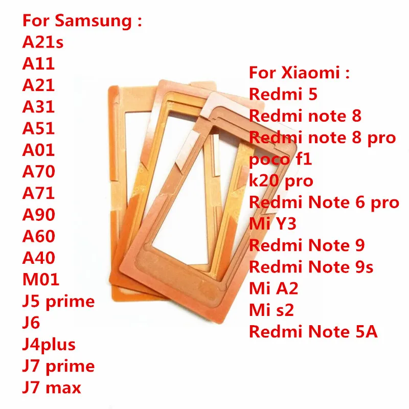 29pcs Glue LCD Alignment Mould Mold Holder For Samsung Redmi