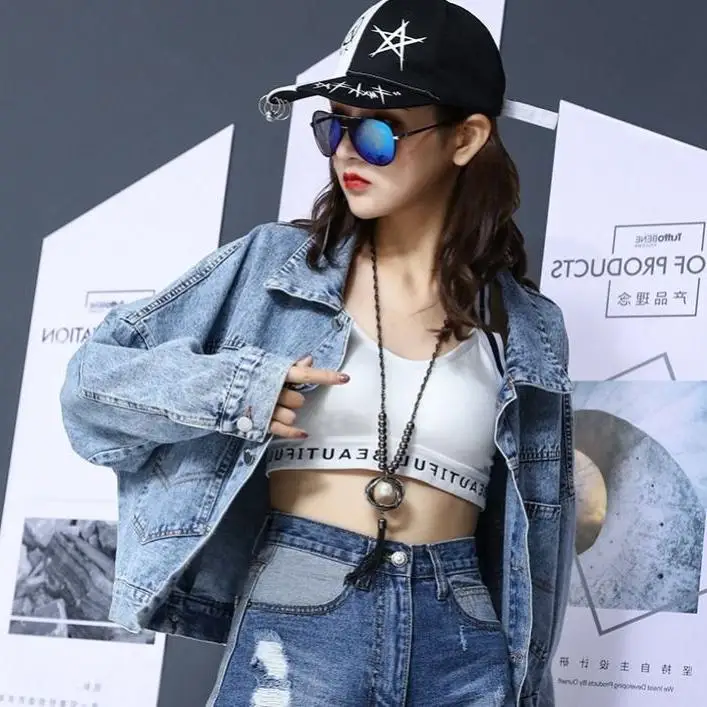 ZQLZ осеннее джинсовое пальто для женщин 2020 Новое однобортное свободное весеннее в